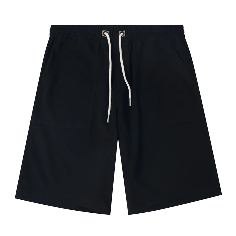 Baggy Cotton Sweat Shorts