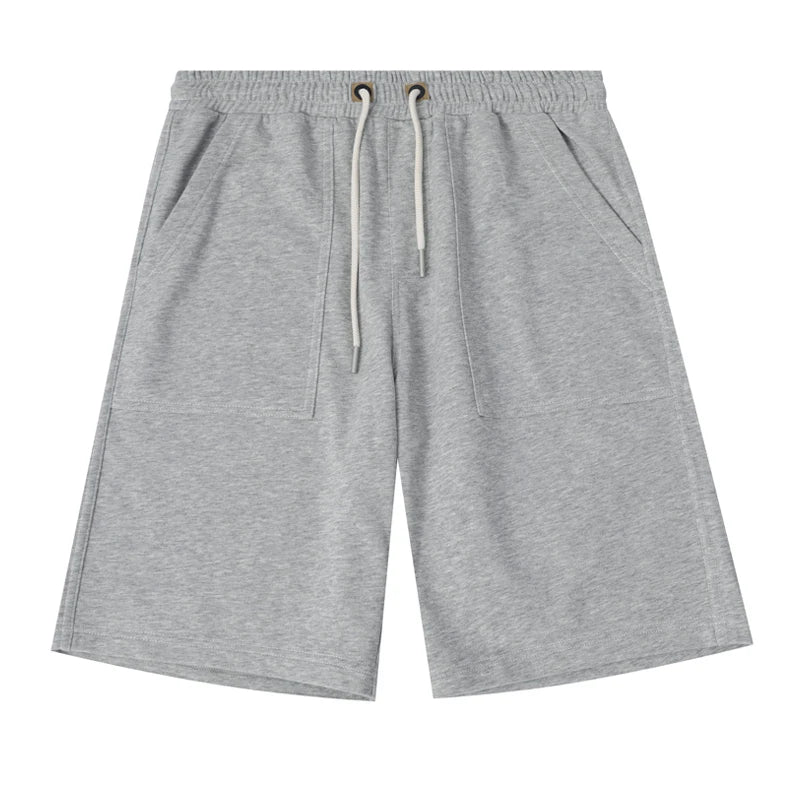 Baggy Cotton Sweat Shorts